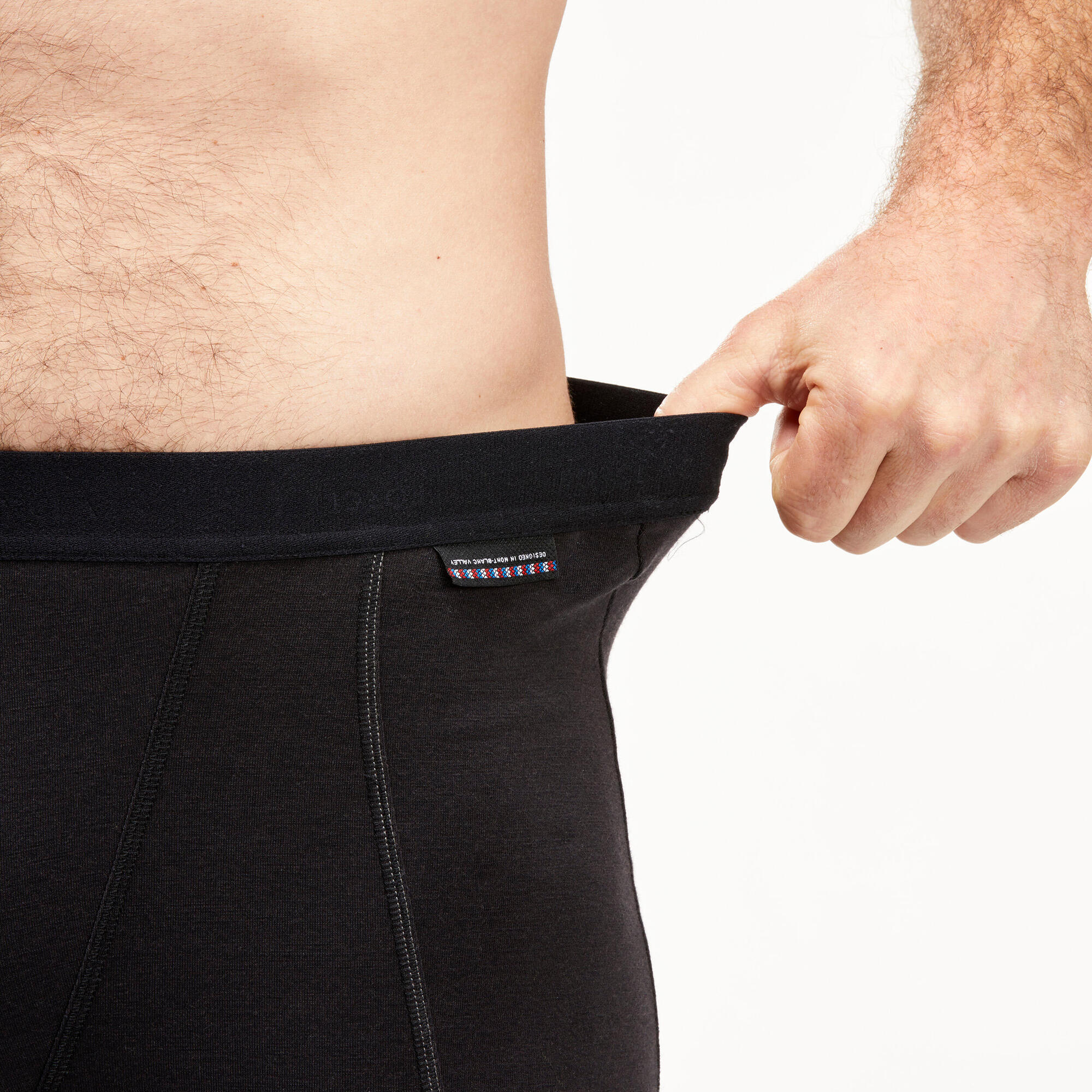 Forclaz Men's MT500 Merino Wool Base Layer Tights - Image 5