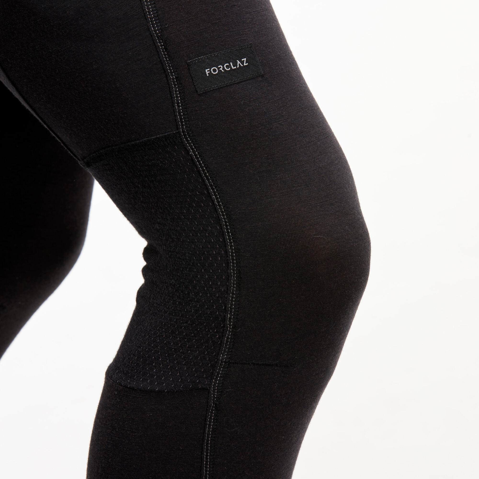Forclaz Men's MT500 Merino Wool Base Layer Tights - Image 3