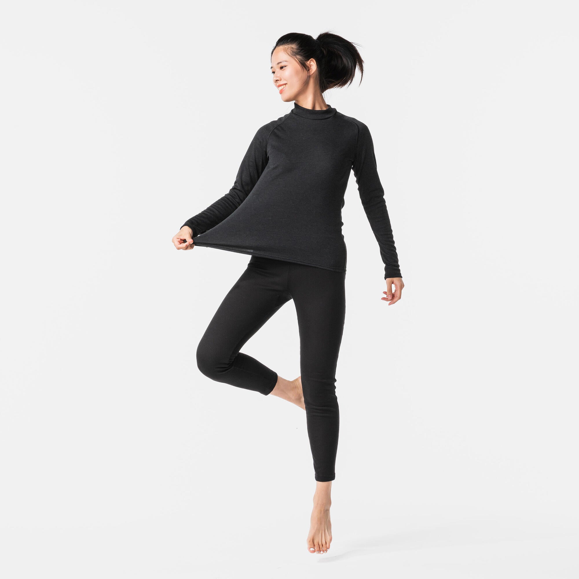 Wedze Women's BL100 Ski Base Layer Bottom - Image 3