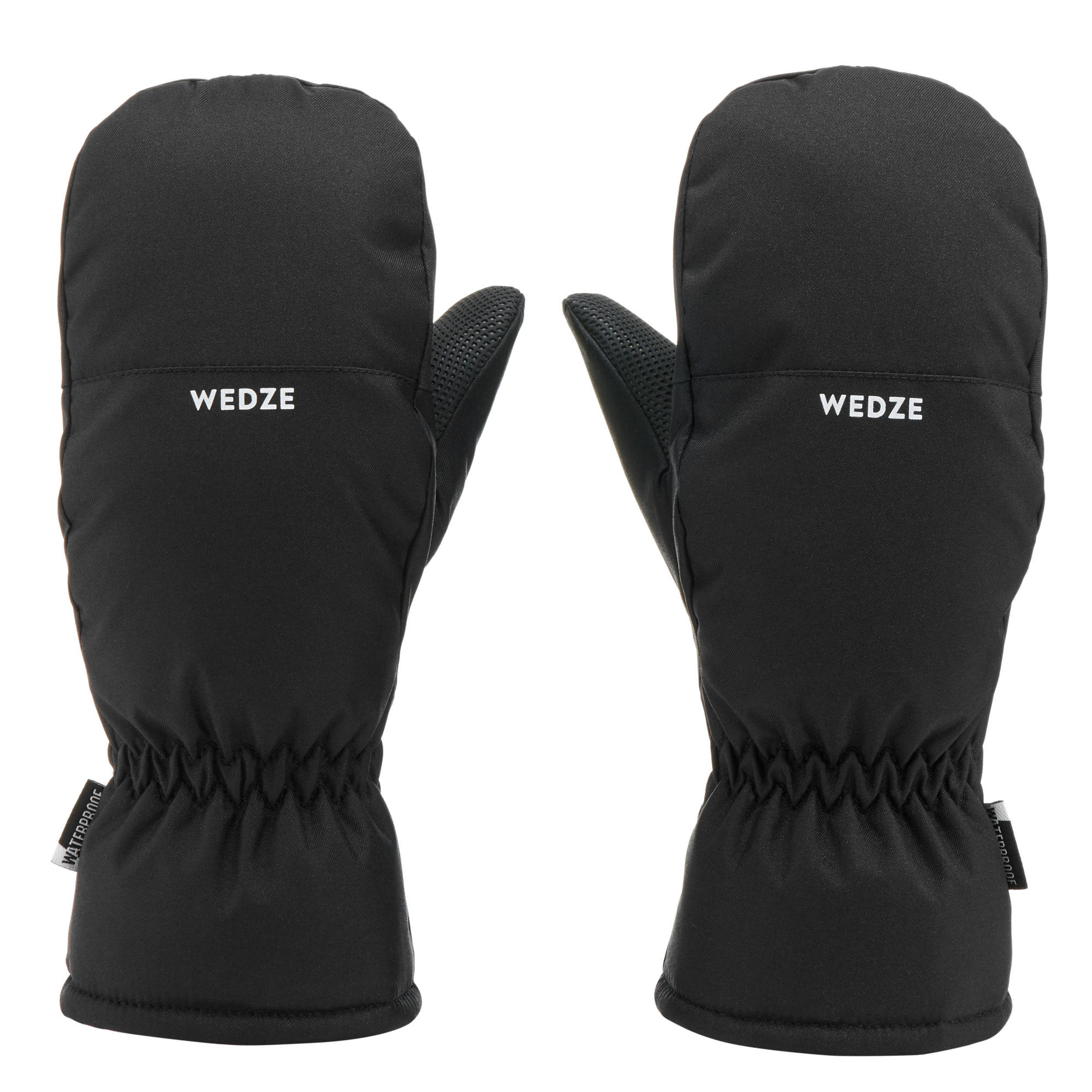 Wedze Kids' 100 Warm and Waterproof Ski Mittens - Image 3