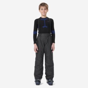 Wedze Kids' 100 Warm Waterproof Snow Pants