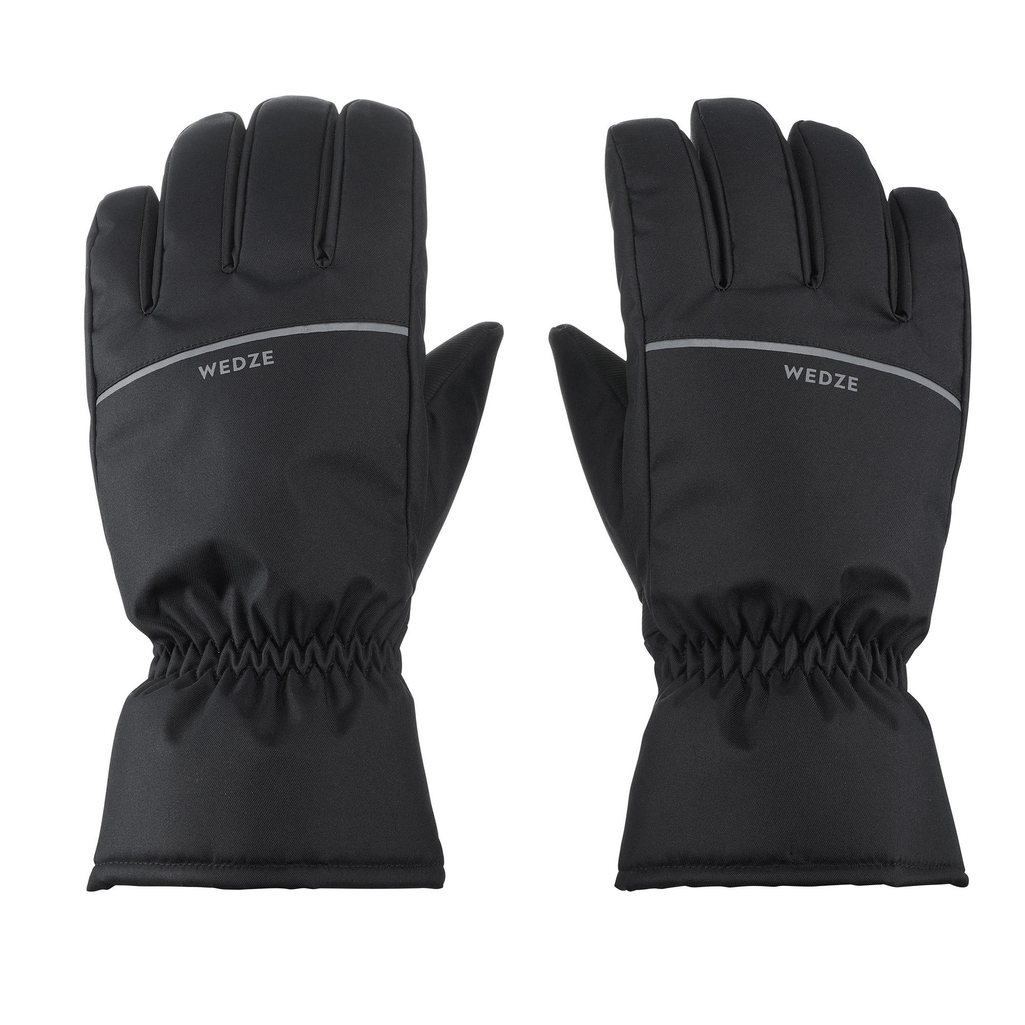 Wedze Adult 100 Waterproof Ski Gloves - Image 8
