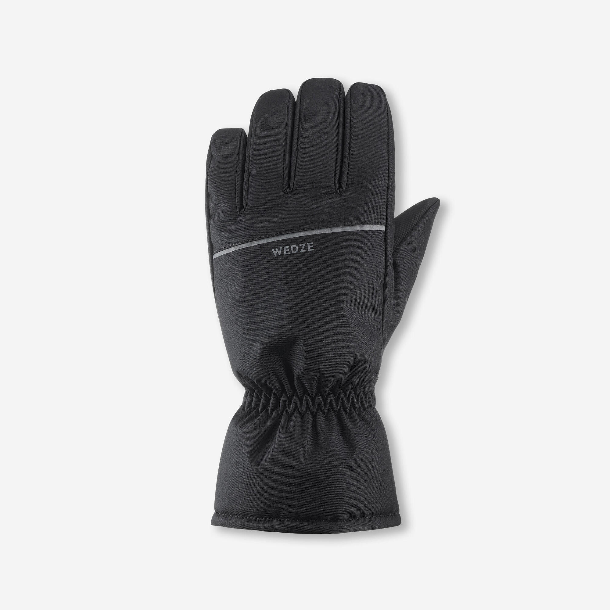 Wedze Adult 100 Waterproof Ski Gloves - Image 7