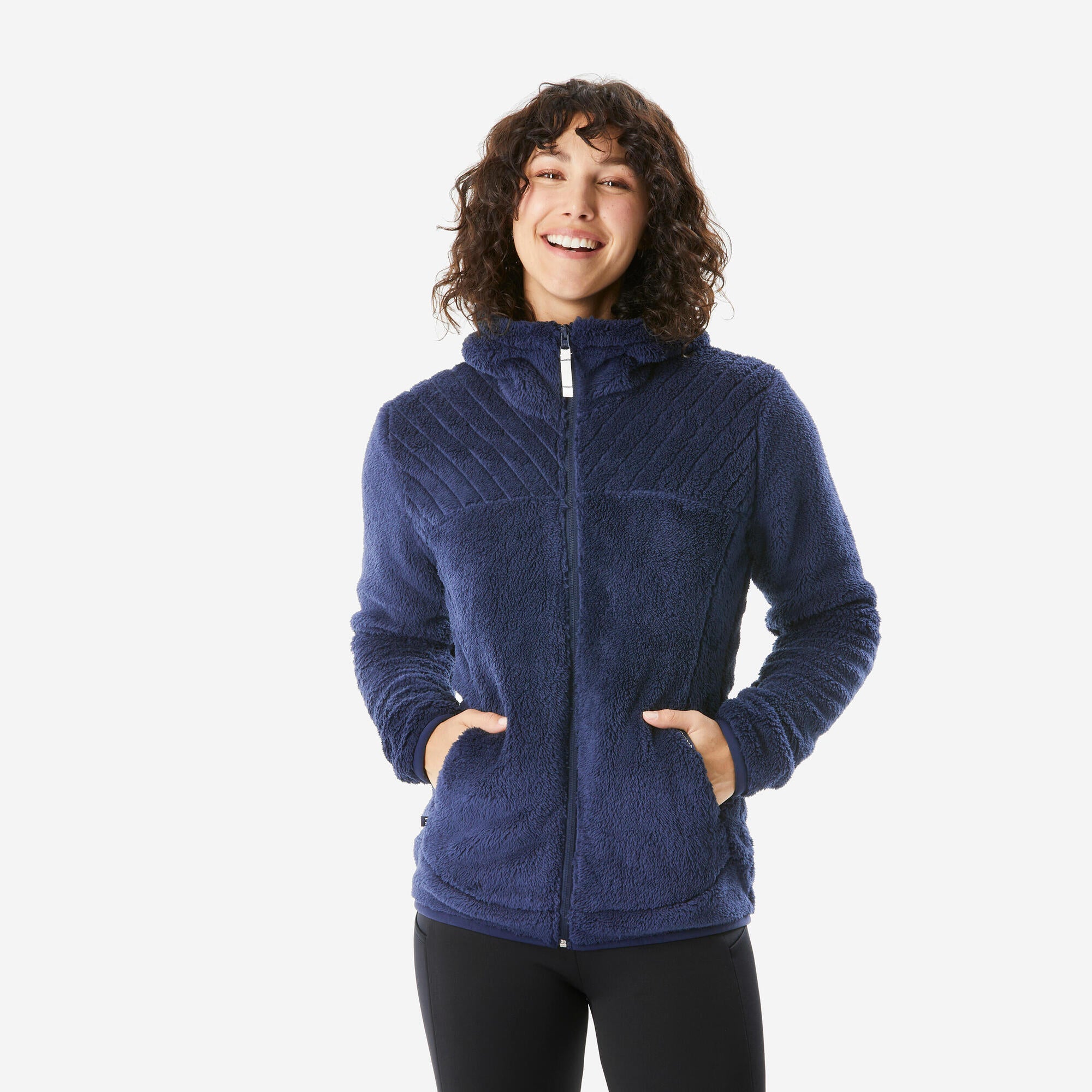 Quechua Women's NH100 U-Warm Hooded Fleece