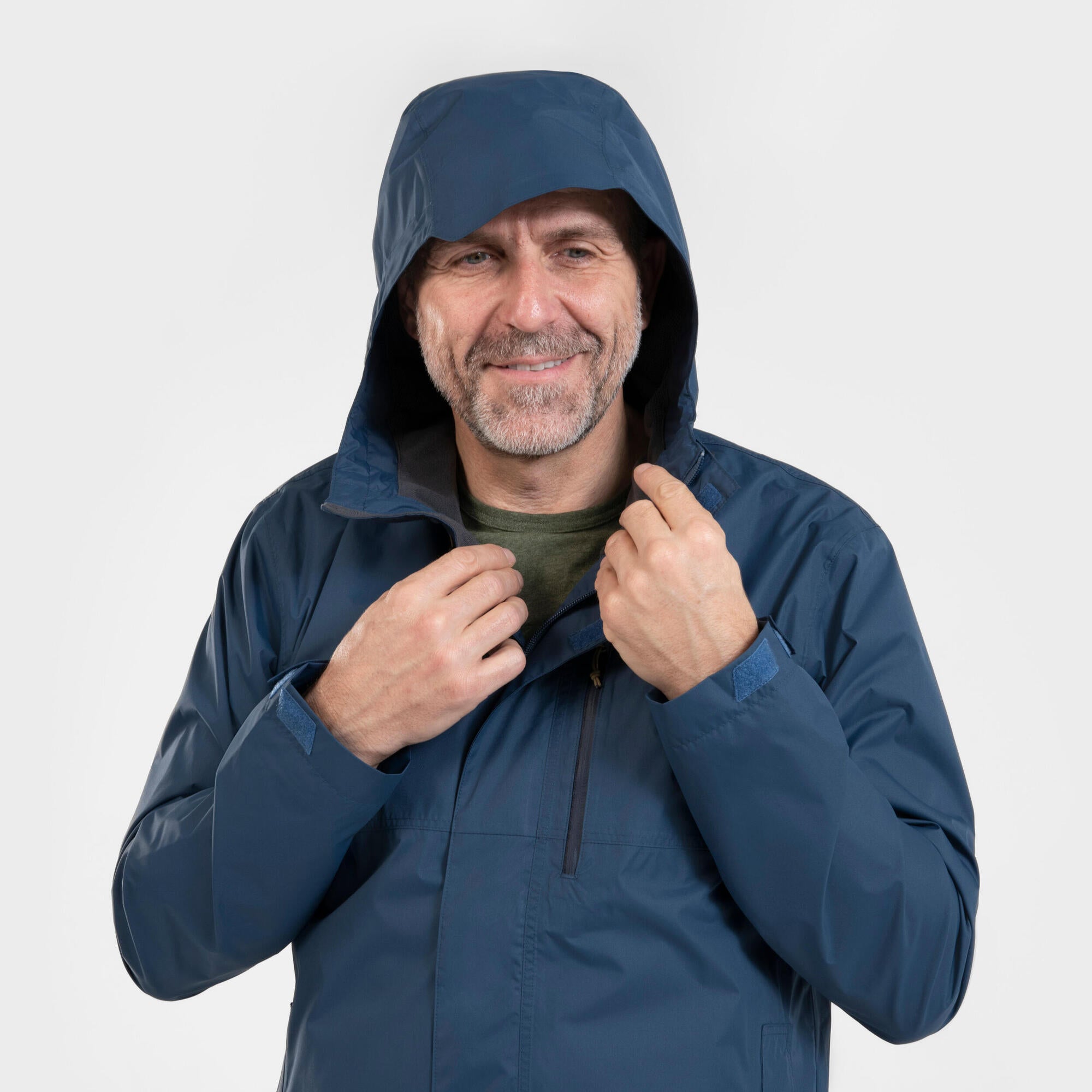 Quechua Men's NH500 Imper Waterproof Rain Jacket - Image 28