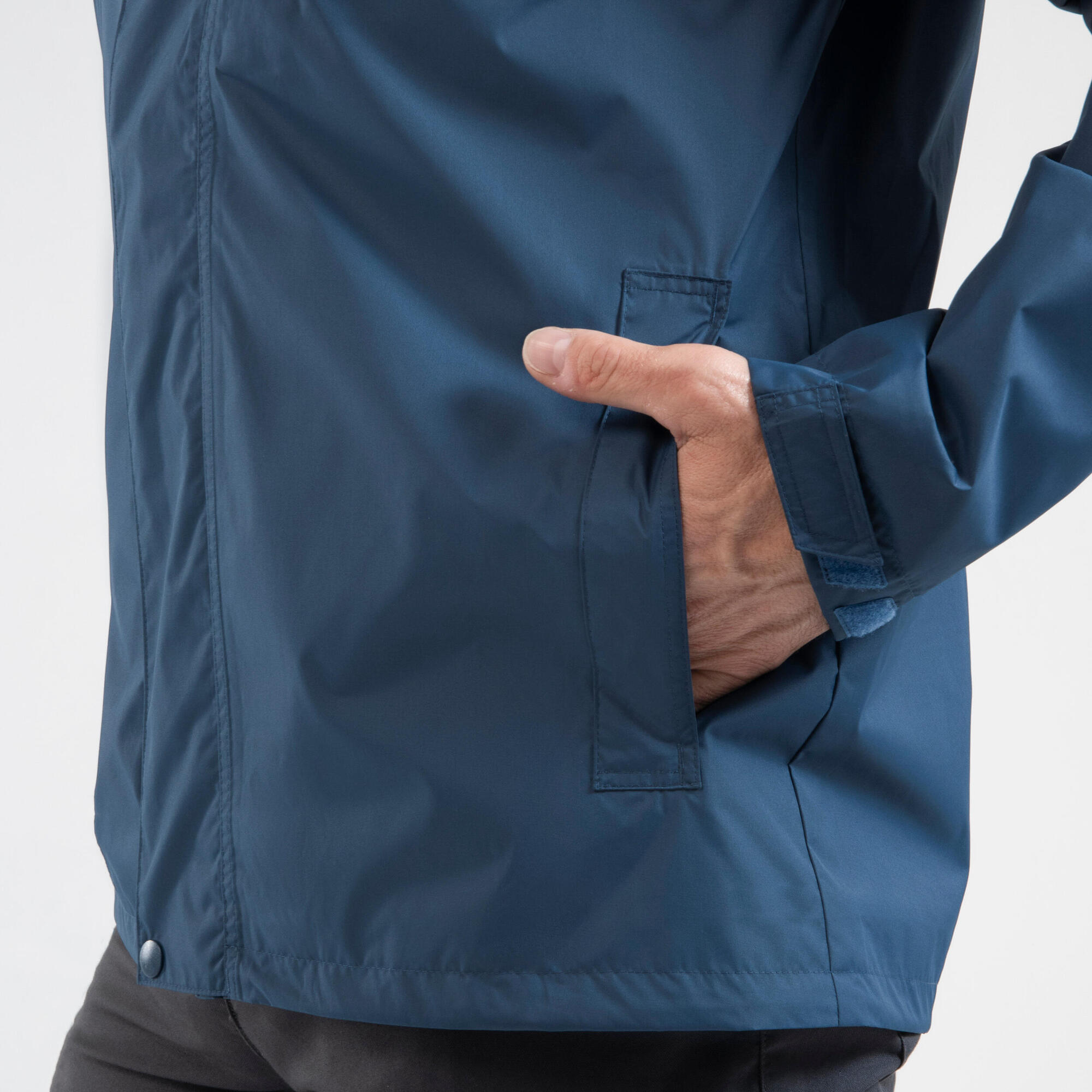 Quechua Men's NH500 Imper Waterproof Rain Jacket - Image 26