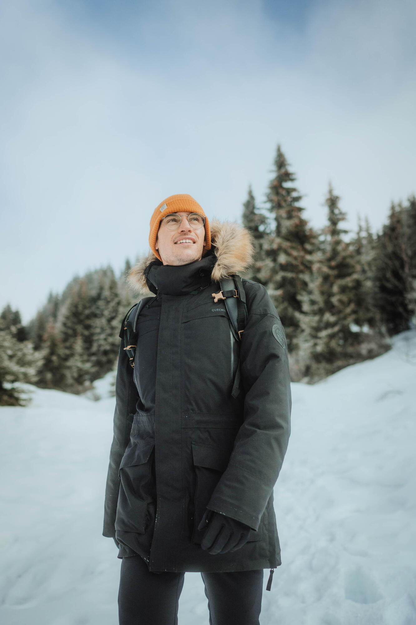 Quechua Men's NH900 Winter Waterproof Hiking Parka - Image 12