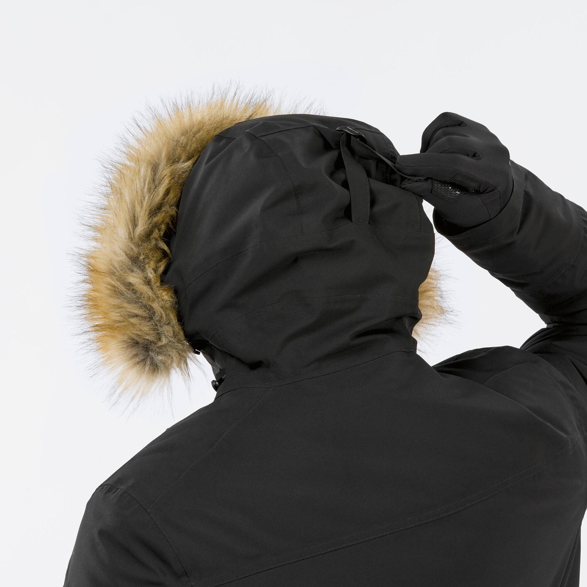 Quechua Men's NH900 Winter Waterproof Hiking Parka - Image 4