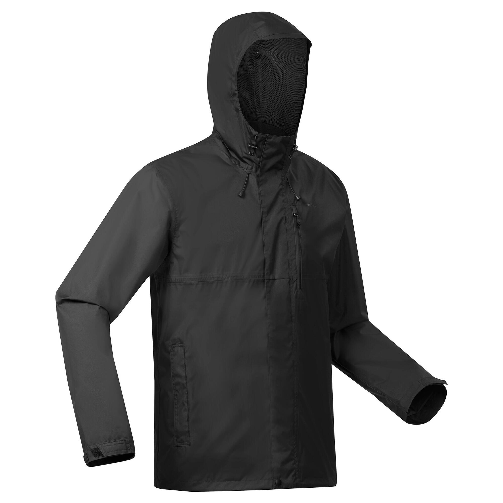Quechua Men's NH500 Imper Waterproof Rain Jacket - Image 9