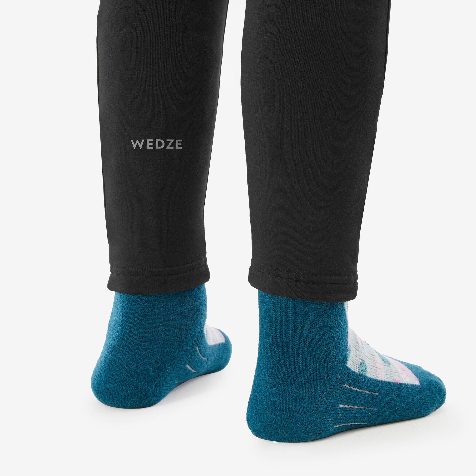 Wedze Kids' BL500 Thermal Ski Base Layer Bottom - Image 4