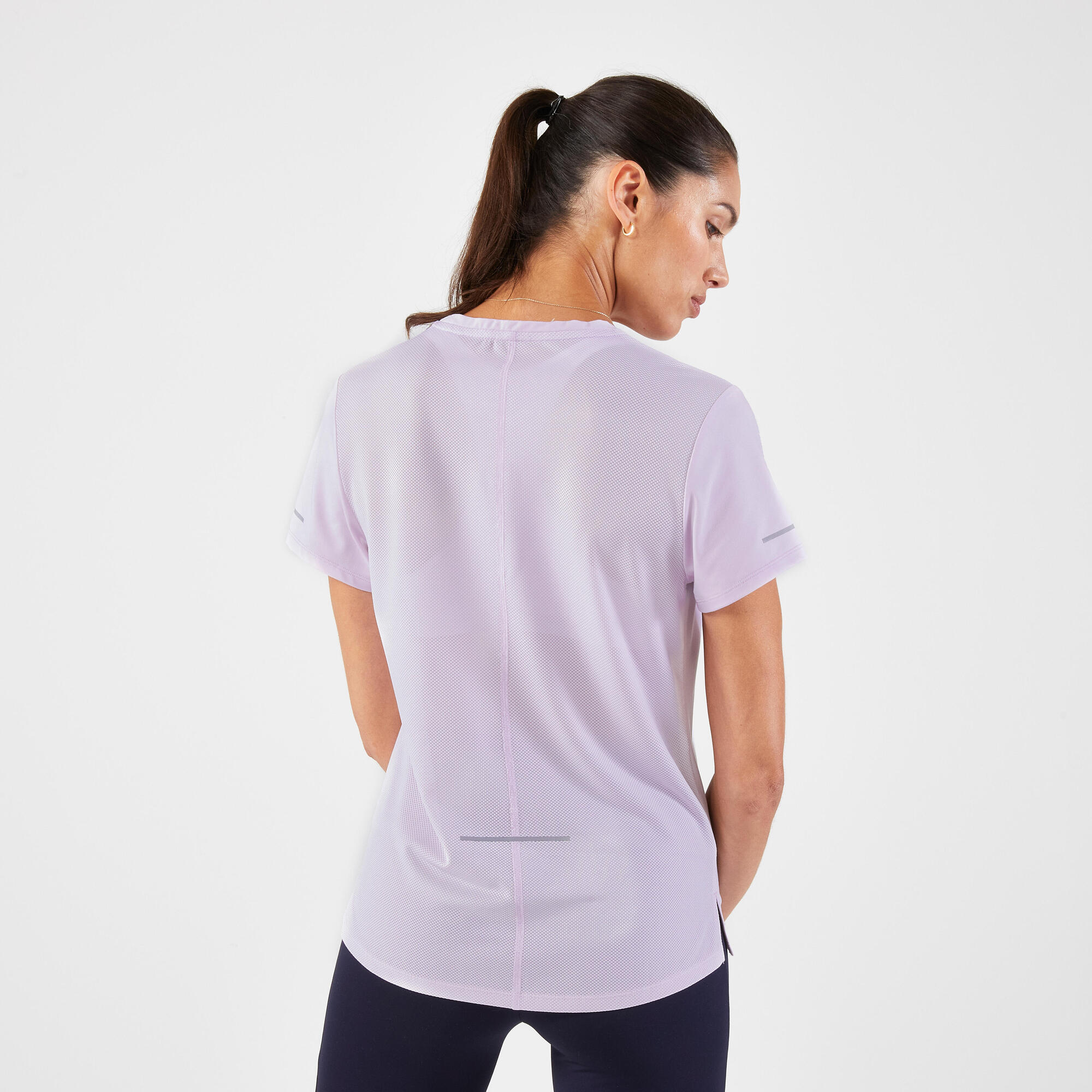Kiprun Run 500 Dry Women's Breathable Running T-shirt - Image 3