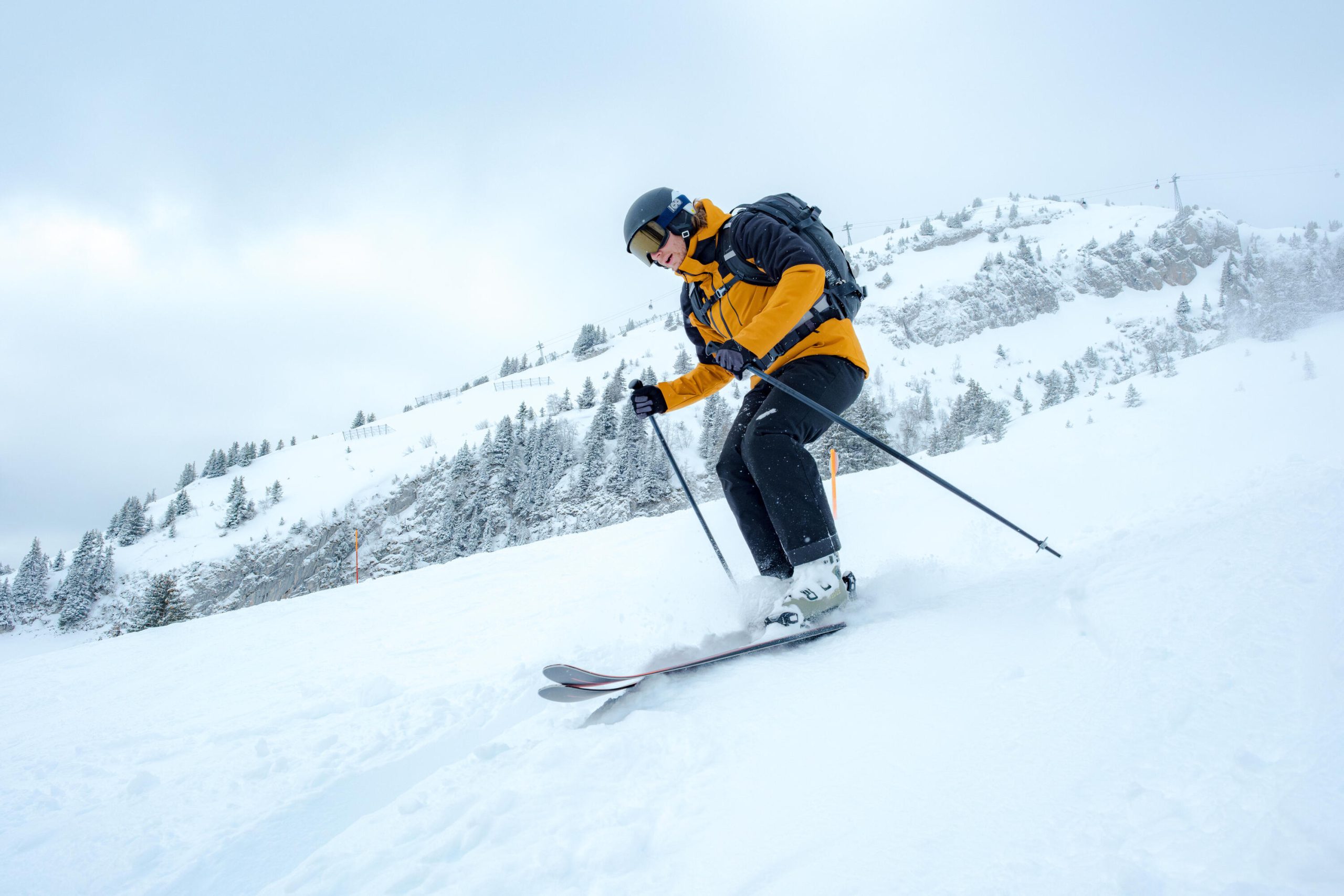 Wedze Men's 100 Warm Waterproof Snow Pants - Image 8