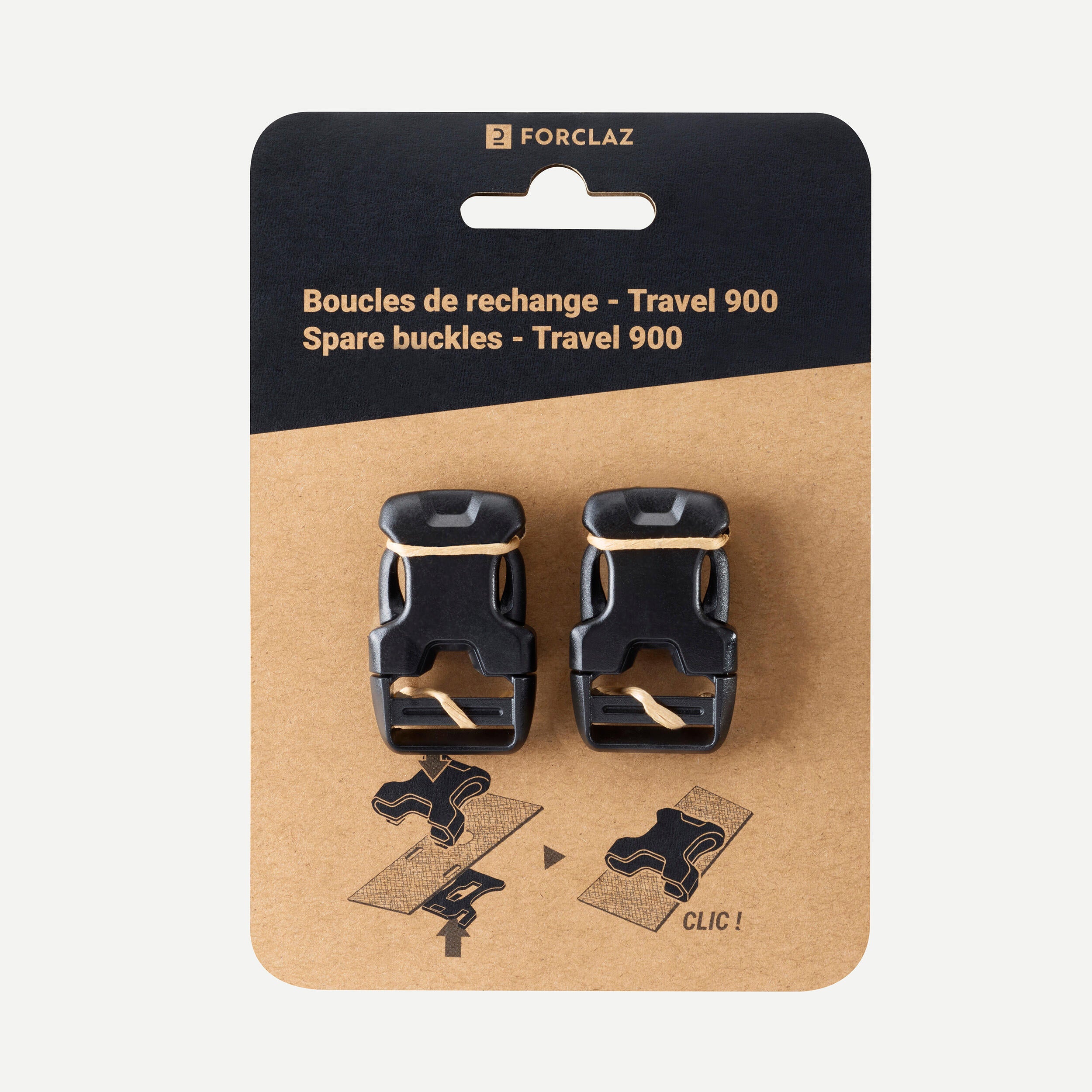 Forclaz Travel 500 Replacement Backpack Buckle - Image 2