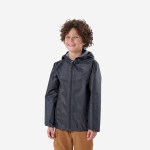 Quechua Kids' MH150 Waterproof Hiking Jacket – Ages 7–15