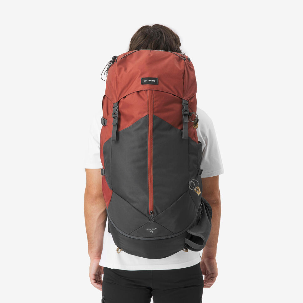 Simond  Men's MT100 Easyfit 70L Backpacking Pack - Image 2